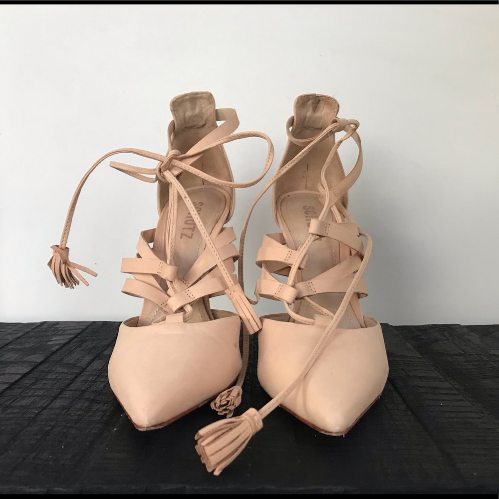 SCHUTZ lace up pumps